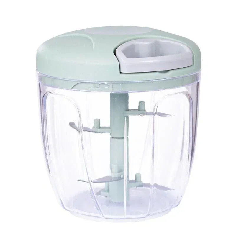 Manual Food Chopper – Vegetable, Onion & Garlic Crusher (500/900ML)