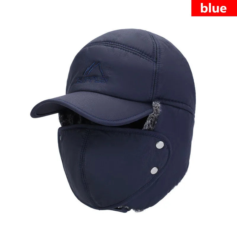 Casquette Hiver 2024 Épaissie en Fausse Fourrure – Chapeau Chaud Hommes & Femmes