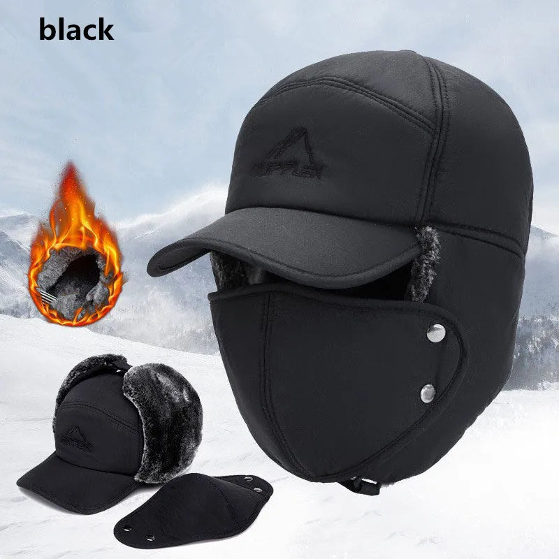 Casquette Hiver 2024 Épaissie en Fausse Fourrure – Chapeau Chaud Hommes & Femmes