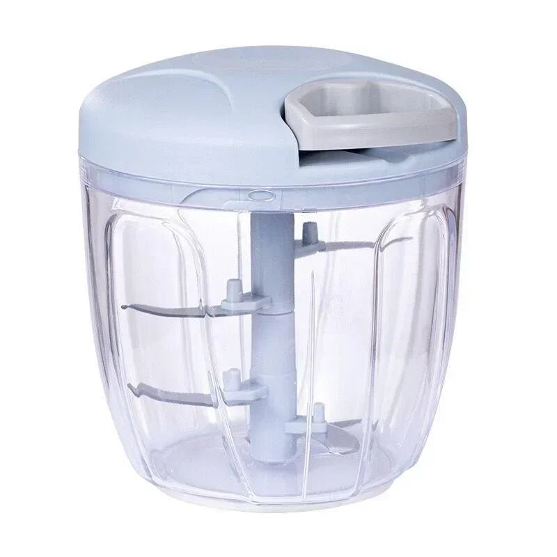 Manual Food Chopper – Vegetable, Onion & Garlic Crusher (500/900ML)