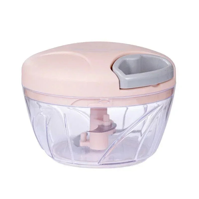Manual Food Chopper – Vegetable, Onion & Garlic Crusher (500/900ML)