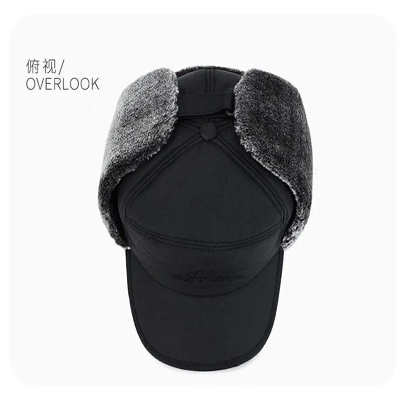 Casquette Hiver 2024 Épaissie en Fausse Fourrure – Chapeau Chaud Hommes & Femmes
