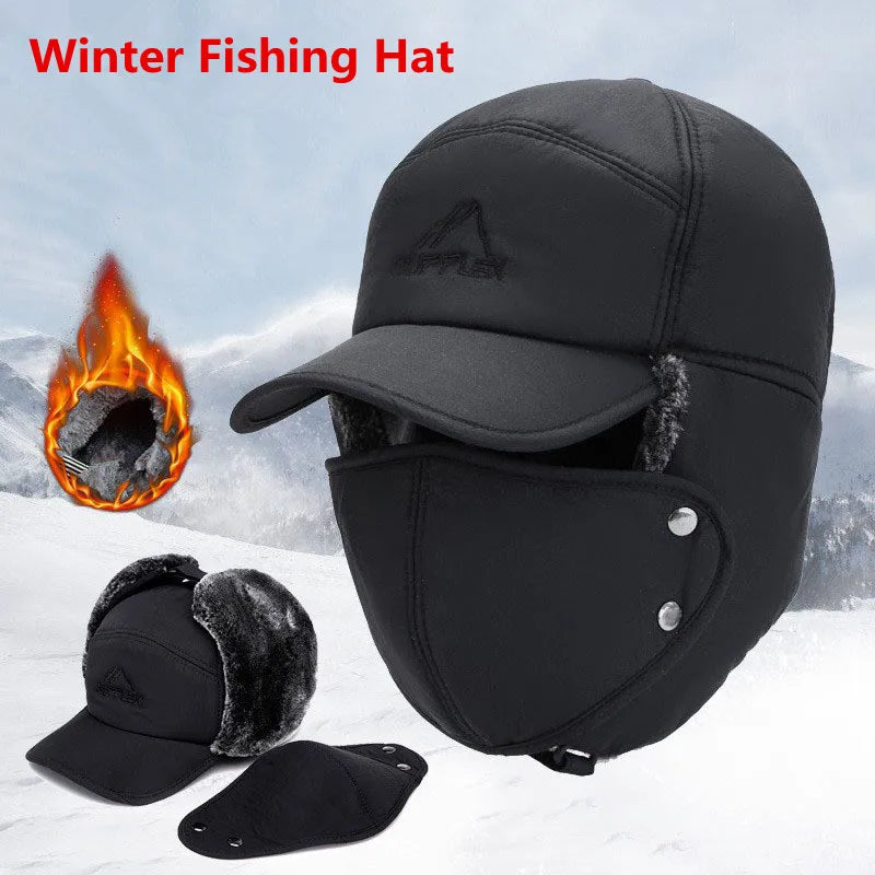 Casquette Hiver 2024 Épaissie en Fausse Fourrure – Chapeau Chaud Hommes & Femmes